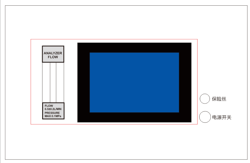 在线式臭氧气体浓度分析仪