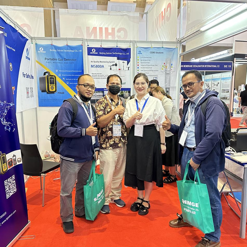 逸云天产品闪耀印2023尼雅加达环保展，为客户创造安全健康的工作和生活环境