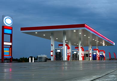 Gas station