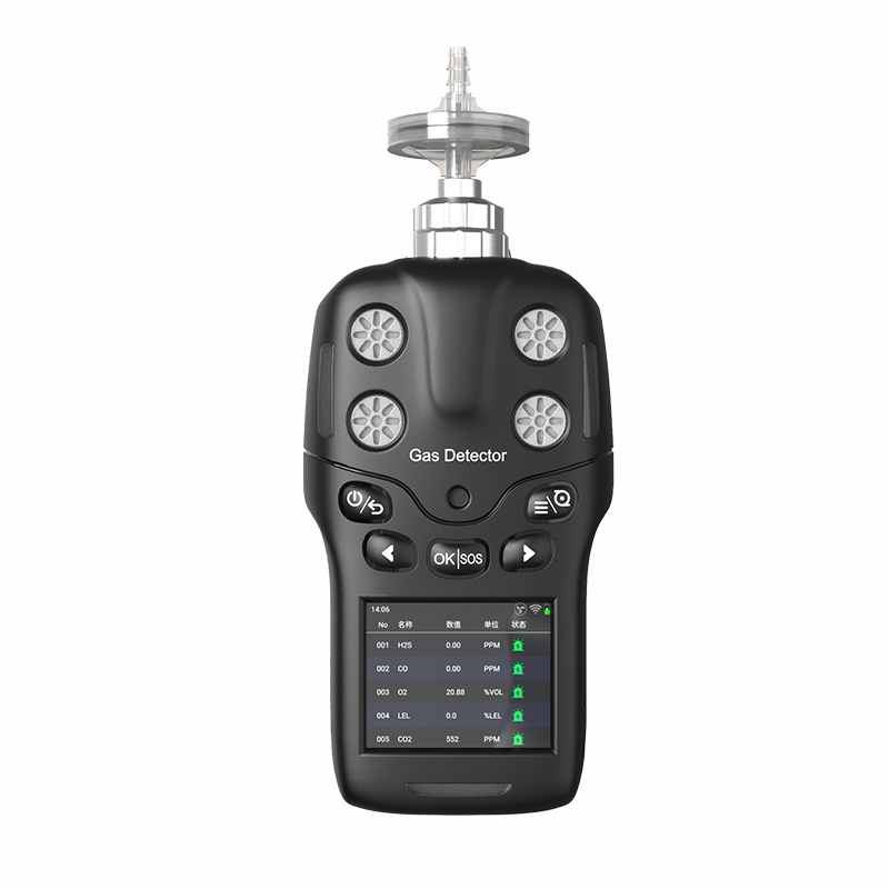  How often does the gas detector detect? 