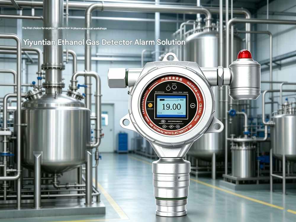 The Top Choice for Explosion Protection in Pharmaceutical Production Facilities: Yiyuntian Eranntex Ethanol Gas Detection and Alarm System Solution