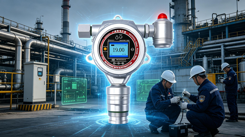 Gas Ranges for Four-in-One Detectors