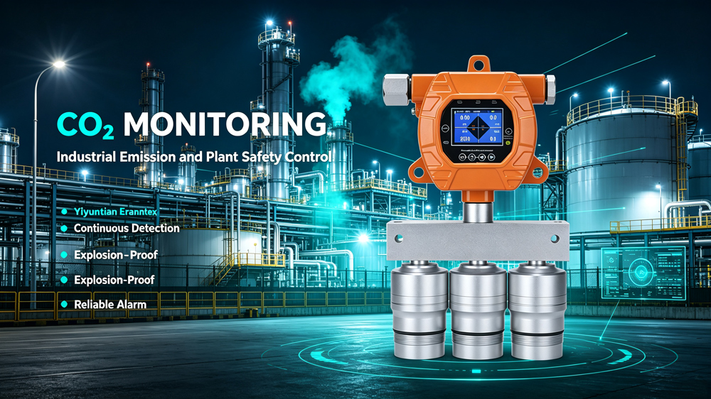 Can a carbon dioxide detectors measure formaldehyde?
